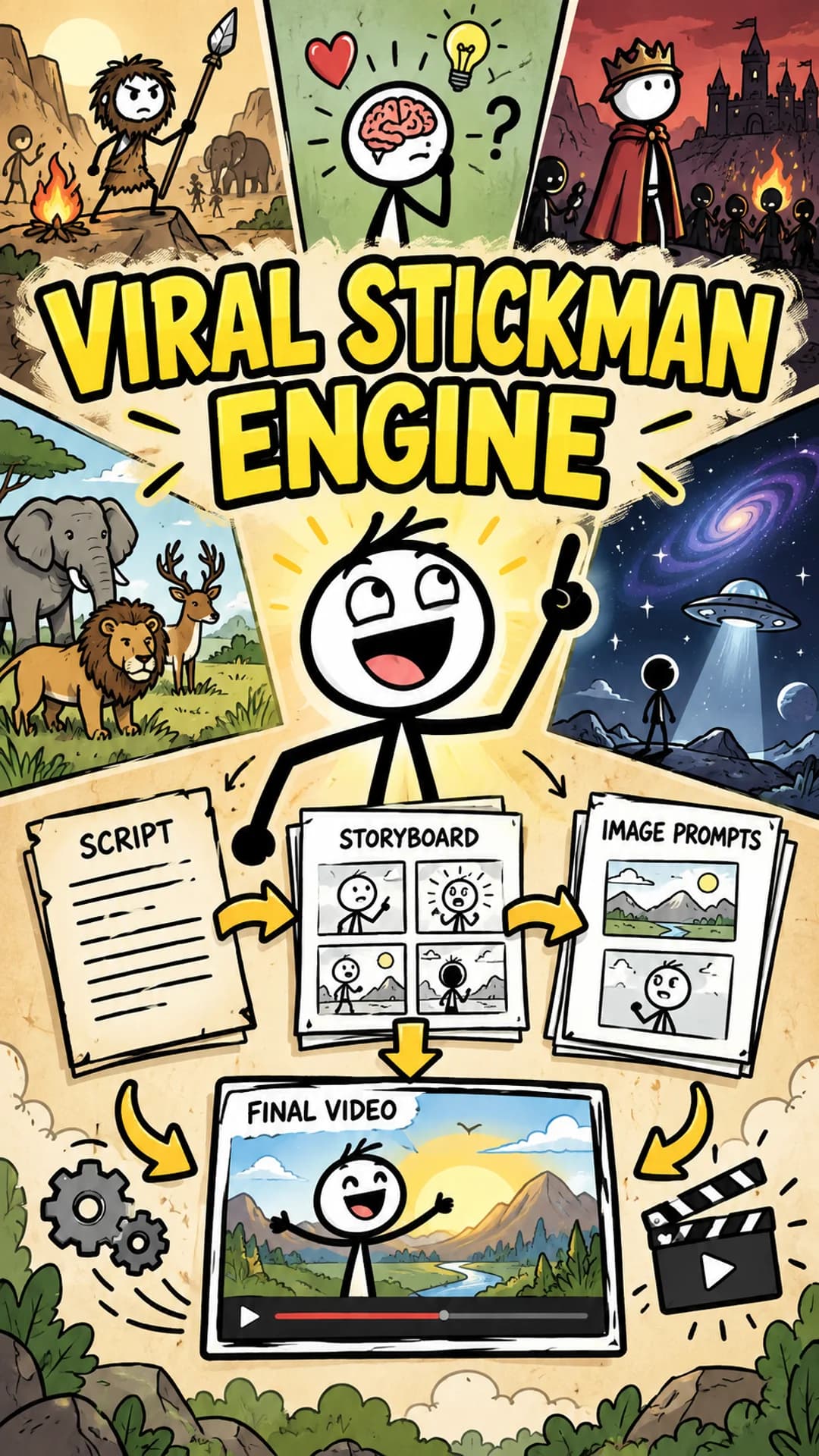 Skill · Viral Stickman Engine