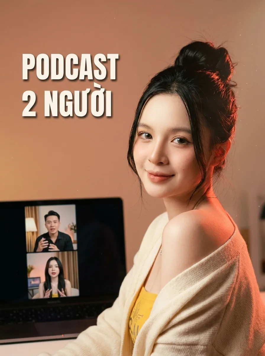 Skill · Cắt Podcast 2 Người Thành Short