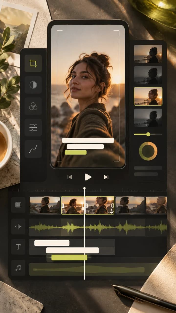 Skill · Edit Captioned Vertical Video